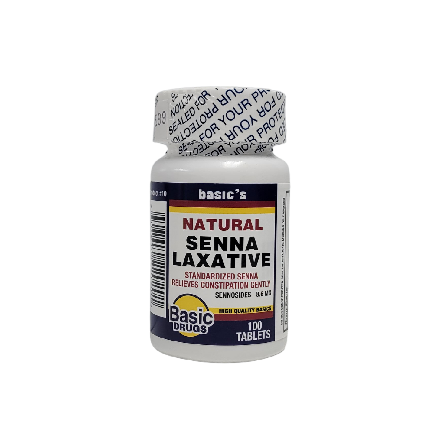 Basic's, Natural Senna Laxative - 100 tablets