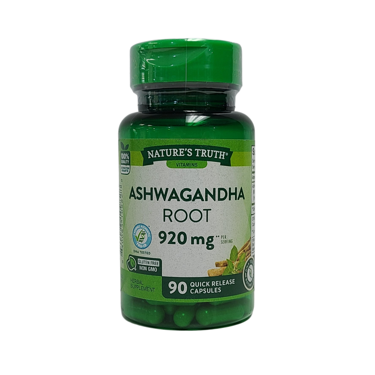 Nature's Truth Ashwagandha Root 920 mg - 90 Quick Release Capsules