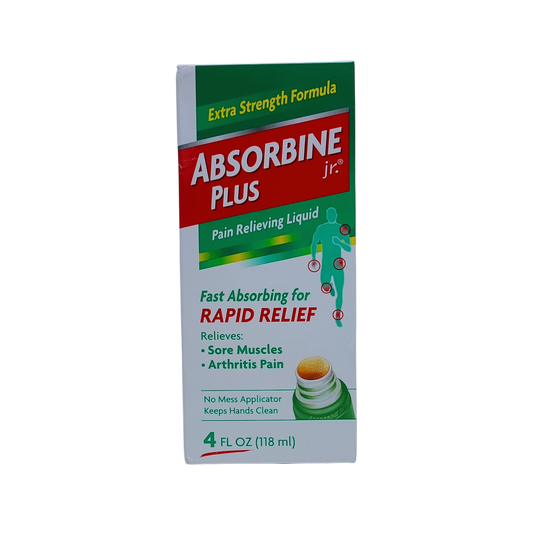 Absorbine Jr., Pain Relieving Liquid, Extra Strength Formula - 4 fl oz